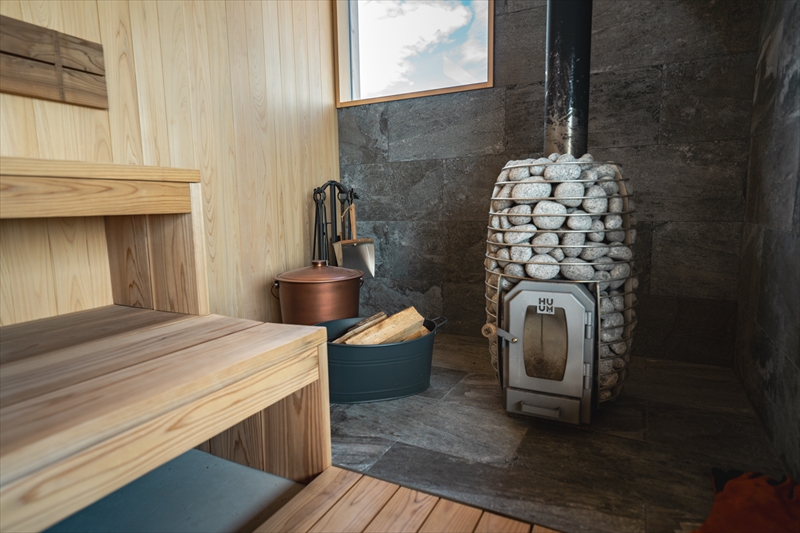 Sauna and Bathroom