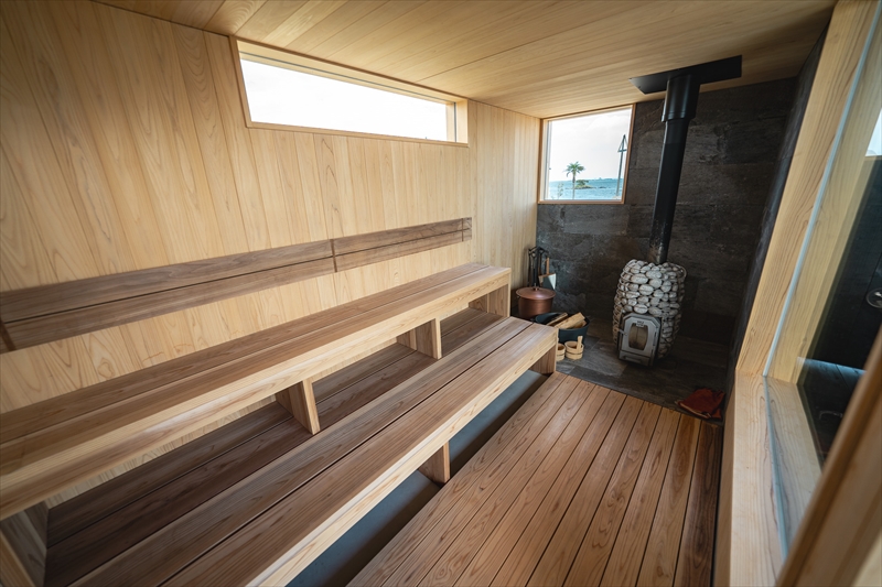 Sauna and Bathroom