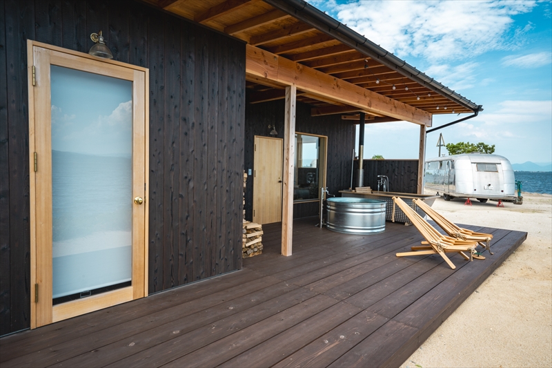 Sauna and Bathroom