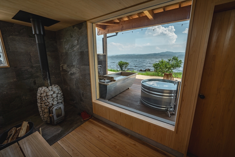 Sauna and Bathroom